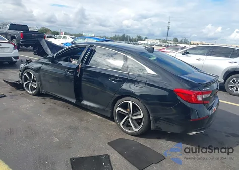 2021 Honda Accord Sport из США, поврежденный, VIN 1HGCV1F31MA036870